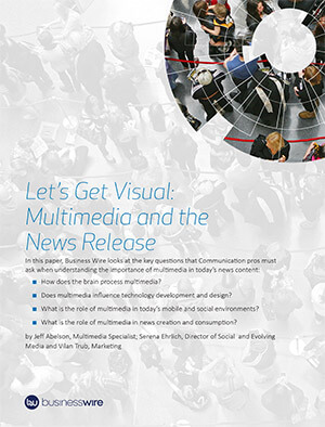 Let's Get Visual: Multimedia and the News Release